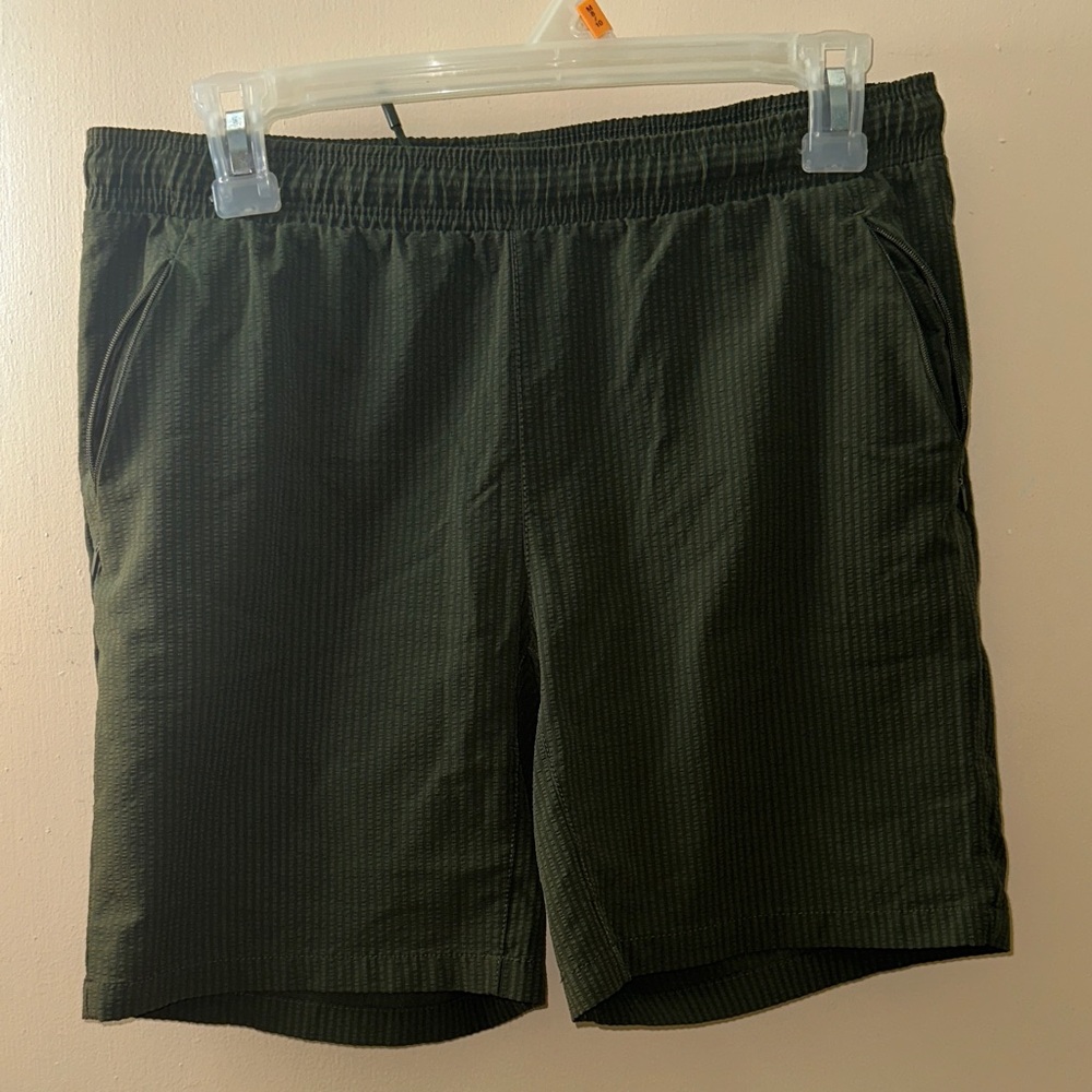All in Motion Dark Green Athletic Shorts